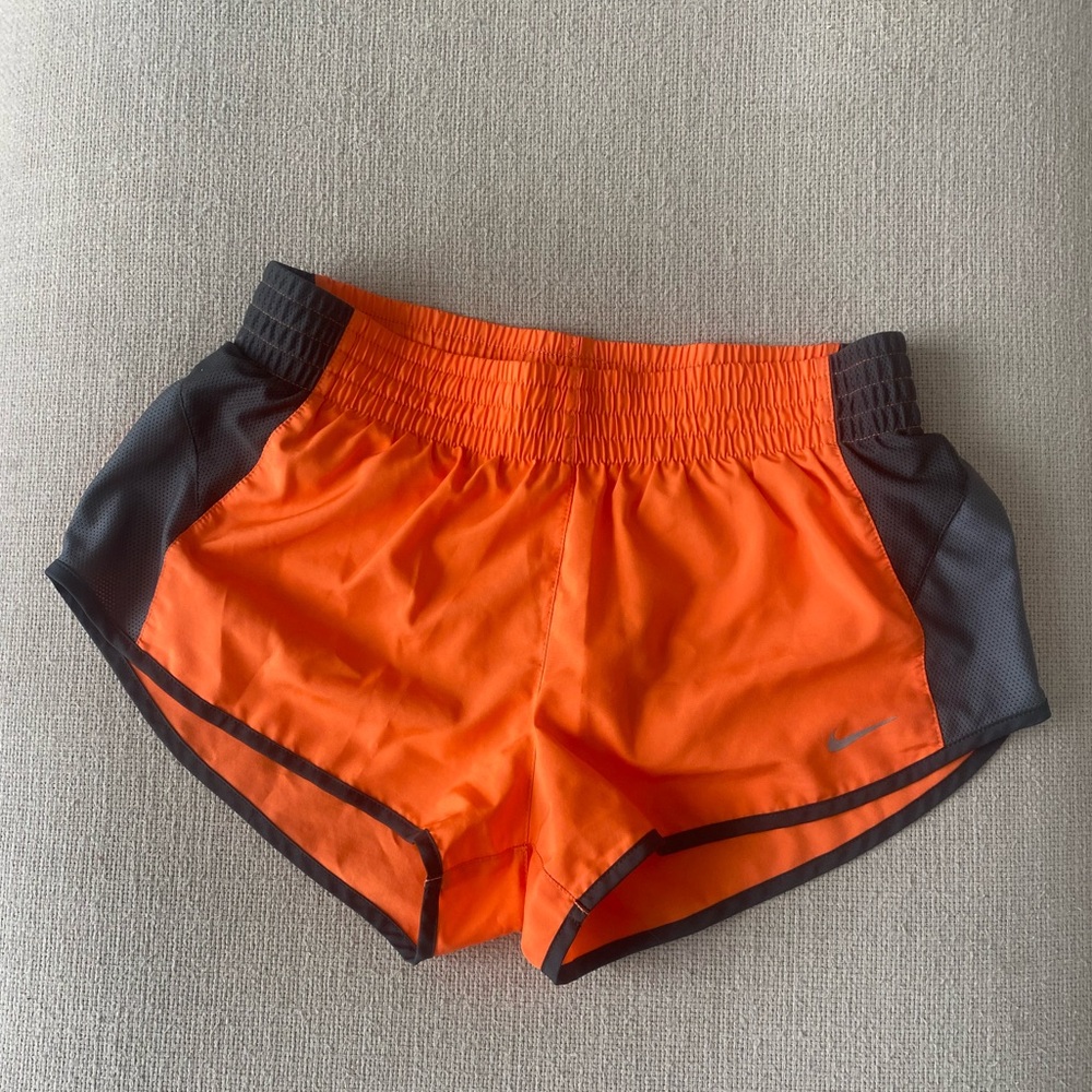 Nike Dri-Fit Athletic Shorts Coral Orange